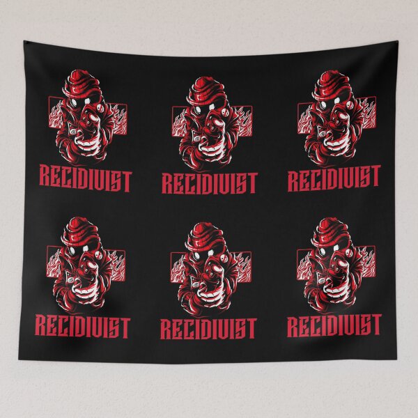 Item preview, Cool Vintage Graffiti Recidivist Design designed and sold by Red-ElYoubi.