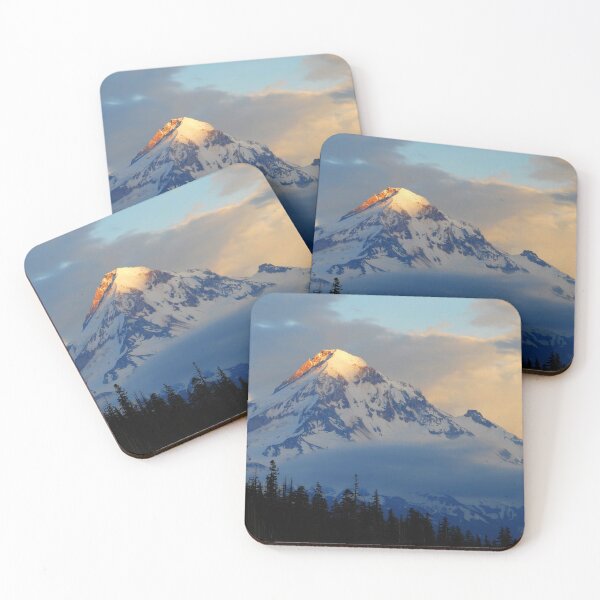 Item preview, Last Light At 11,250 Ft. Mt Hood, Oregon  designed and sold by Jennifer Hulbert-Hortman.