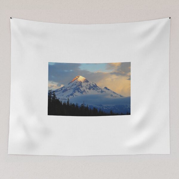 Aperçu de l'œuvre Dernière lumière à 11 250 pi. Mont Hood, Oregon créée et vendue par Jennifer Hulbert-Hortman.