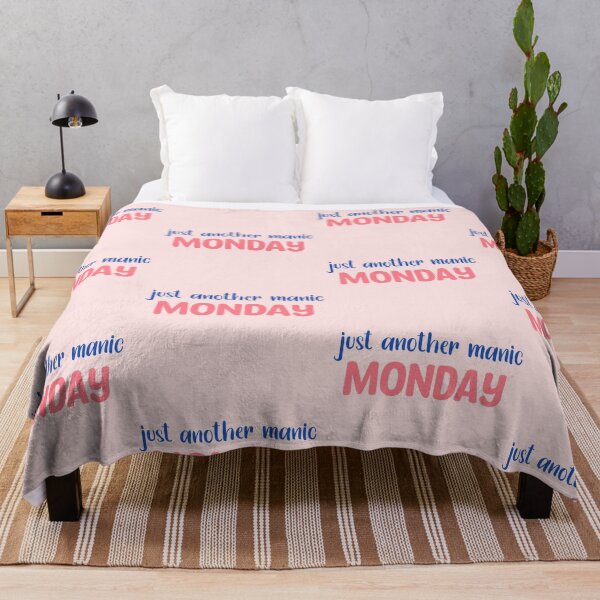 Item preview, Just Another Manic Monday Text/Quote designed and sold by TheMajesticGoat.