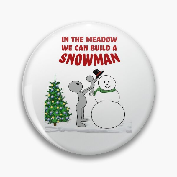 Item preview, In the Meadow We Can Build a Snowman designed and sold by With My Hands By K.