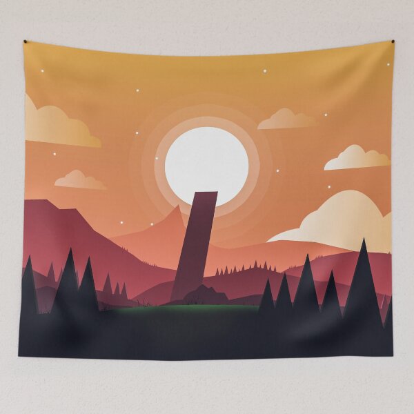 Item preview, Obelisk Sunset designed and sold by Carbon-Beaver.