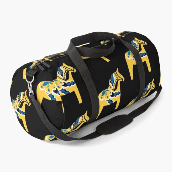 Item preview, Swedish Dala Horse Yellow Dalecarlian Dalarna Horse designed and sold by MerchLovers.