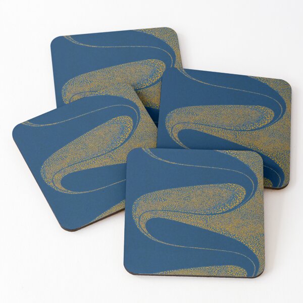 Item preview, Blue Roll Geometric Wave Design designed and sold by VintageCoolio13.