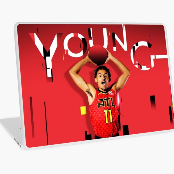 Art Trae Young Wallpaper Laptop Skin for Sale by DaishaZian