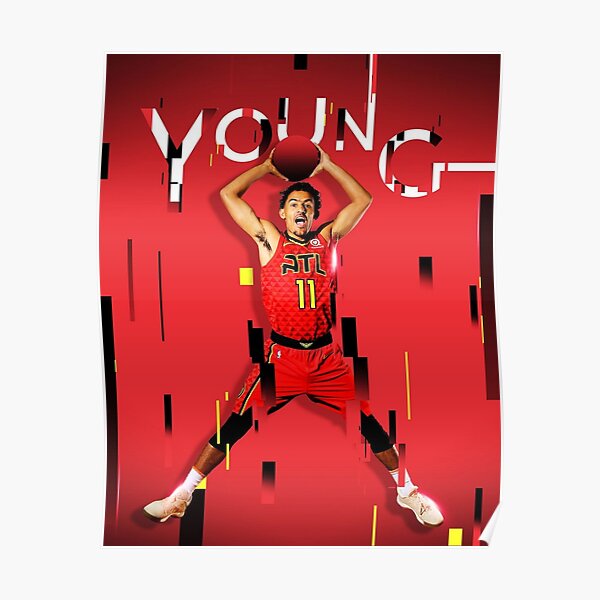 Trae Young Fan-Art Poster / Wallpaper! : r/AtlantaHawks