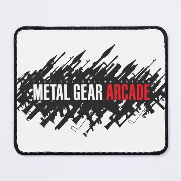 Item preview, Metal Gear Arcade Logo designed and sold by OuterOutlet.
