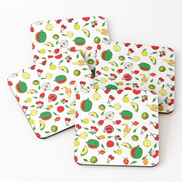 Item preview,  Mixed Fruit Pattern. Colorful Juicy Fruits Seamless Pattern designed and sold by silviaol.