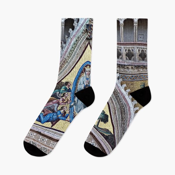 Item preview, Saint Mary assumed into Heaven Orvieto Cathedral Facade Mosaic designed and sold by Anna Lemos.