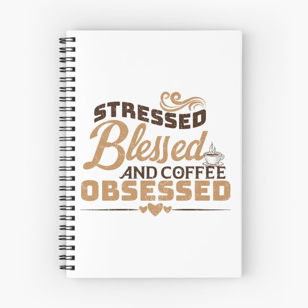 Item preview, Stressed Blessed And Coffee Obsessed designed and sold by infleims.