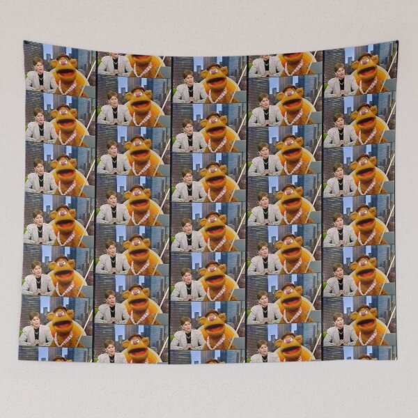 Item preview, Fozzie Bear Hangs Out With Jane Pauley designed and sold by Jenniferkate72.