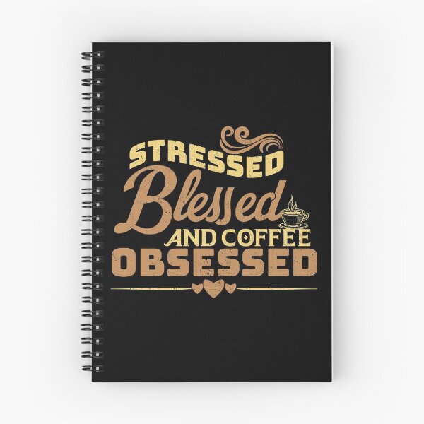 Item preview, Stressed Blessed And Coffee Obsessed designed and sold by infleims.