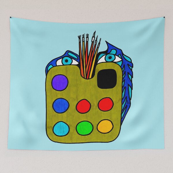 Item preview, 'The Pallette' (inspired by Self Portrait Saint Remy by Van Gogh designed and sold by Lana Levi.