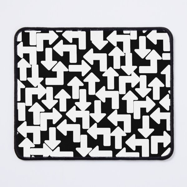 Item preview, Preppy Modern Black and White Abstract Arrow Pattern designed and sold by IamTrending.