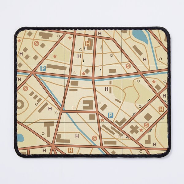 Item preview, 1980s Vintage Traveller Travel City Map designed and sold by IamTrending.