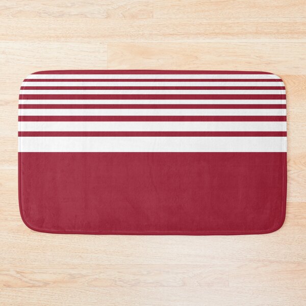 Item preview, COLOR OF THE YEAR 2007 -CHILI PEPPER- GRADUATED STRIPES - RED AND WHITE STRIPES designed and sold by ozcushions.