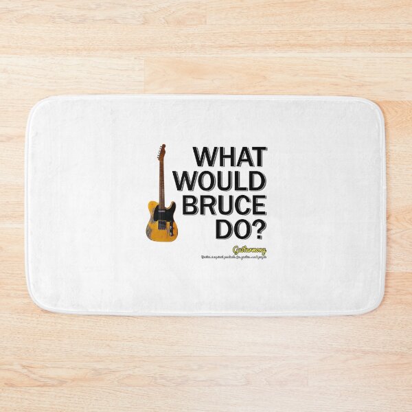 Item preview, What Would Bruce Do? - Black Text - Guitarmony designed and sold by Guitarmony.