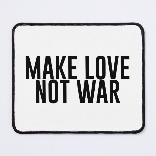 Item preview, love not war (black) designed and sold by didijuca.