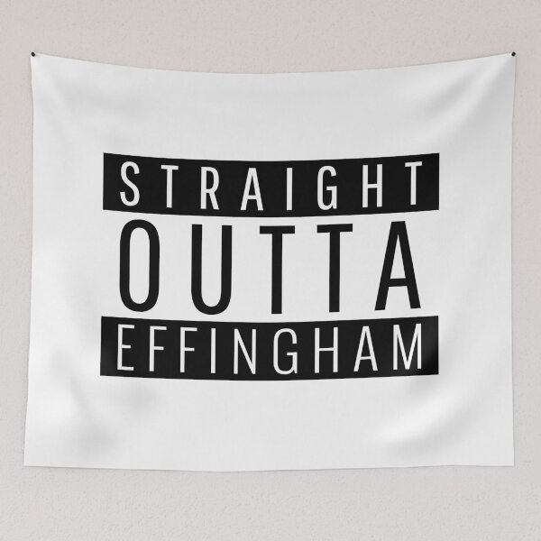 Item preview, Straight Outta Effingham Illinois  designed and sold by Teelogic.