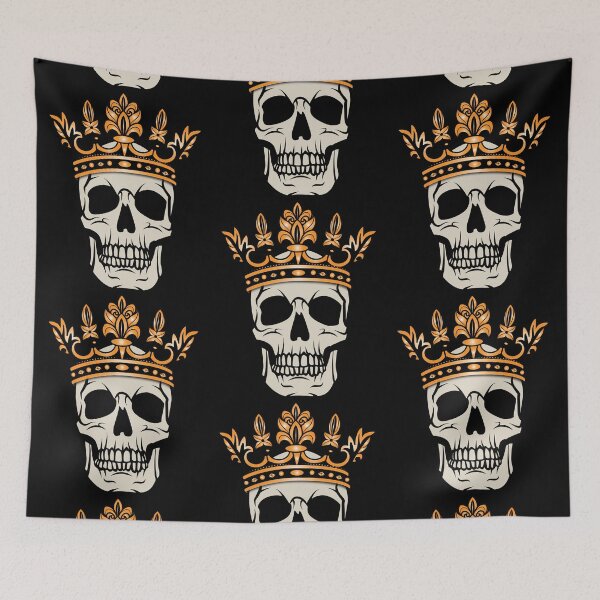 Item preview, Menacing Skull Crown King designed and sold by MOP-tees.