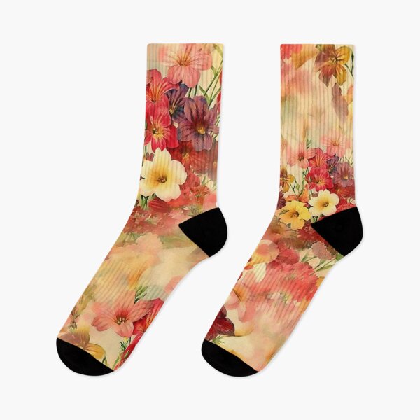Item preview, Garden Delight - Vintage Vibrant Mixed Lily Flowers, Red, Yellow, Burgundy Lily Floral Seamless Pattern designed and sold by silviaol.