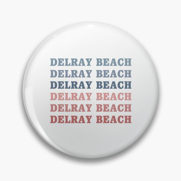 Item preview, Delray Beach, FL Multicolor (Blue/Red) designed and sold by frankyou.