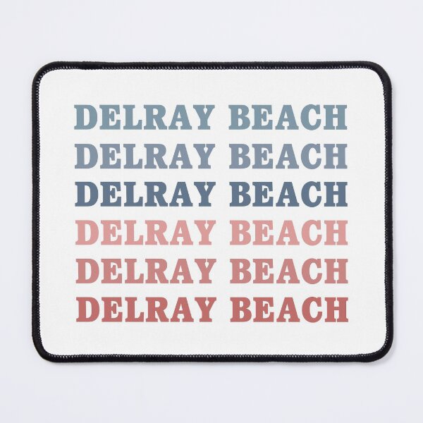 Item preview, Delray Beach, FL Multicolor (Blue/Red) designed and sold by frankyou.