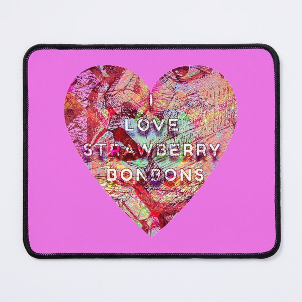 Item preview, I Love Strawberry Bonbons - Pink Candy Kisses x designed and sold by amoribella-blue.