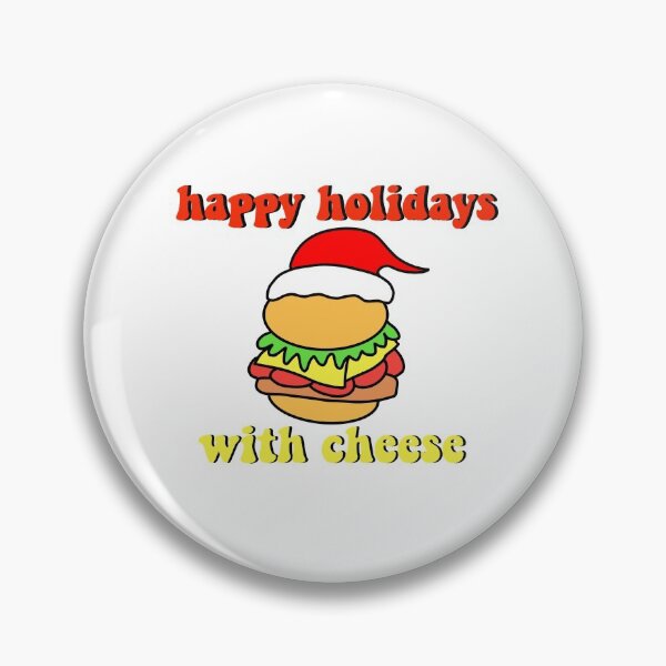 Item preview, Happy holidays with cheese designed and sold by ViviTV.