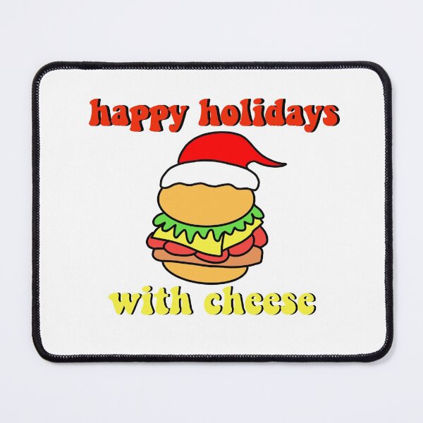 Item preview, Happy holidays with cheese designed and sold by ViviTV.