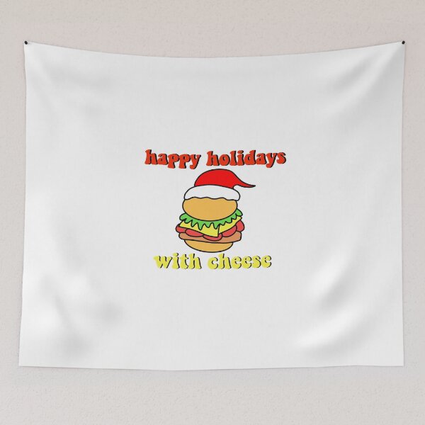 Item preview, Happy holidays with cheese designed and sold by ViviTV.
