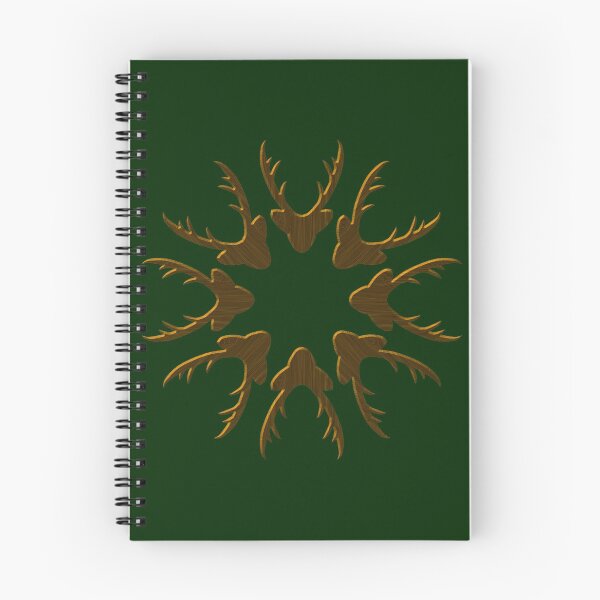 Item preview, Wooden Sika Stag Mandala designed and sold by FalcoSkyWolf.