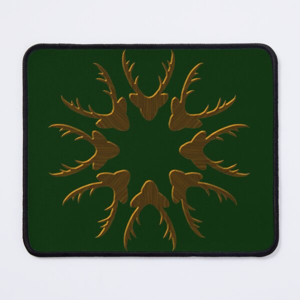Item preview, Wooden Sika Stag Mandala designed and sold by FalcoSkyWolf.