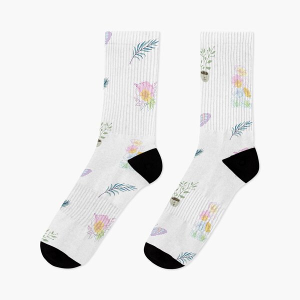 Item preview, Mixed Pastel Plants, Flowers, Butterfly Pattern  designed and sold by silviaol.