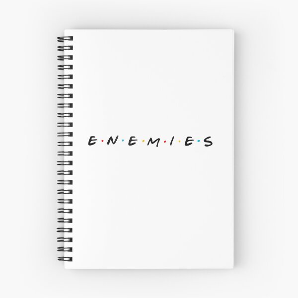 Item preview, ENEMIES on white designed and sold by lovism.