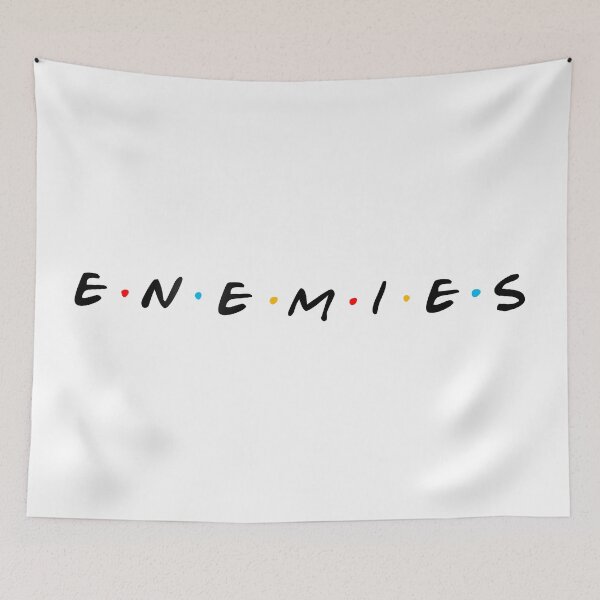 Item preview, ENEMIES on white designed and sold by lovism.