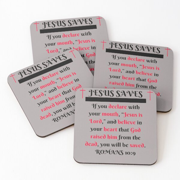 Item preview, Jesus Saves Romans 10:9 designed and sold by ShanNic31.