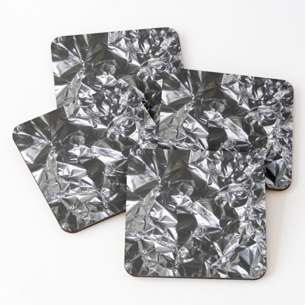 Item preview, Aluminum Foil, Texture, Metal, Phone Case, Masks designed and sold by JoesCornerStore.