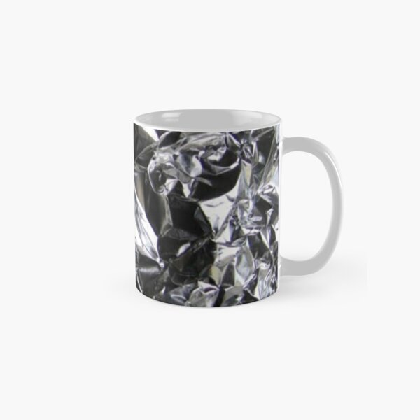 Crumply Aluminum Foil Coffee Mug