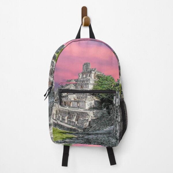 Item preview, The Palace Edzna Ruins in Campeche Mexico by Kuetspal-Lin designed and sold by Kuetspal-Lin.