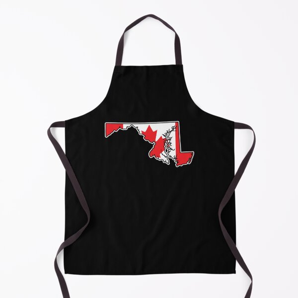 Item preview, Maryland State Shape with Canadian Flag for Canadian Marylanders designed and sold by MarylandStyle.