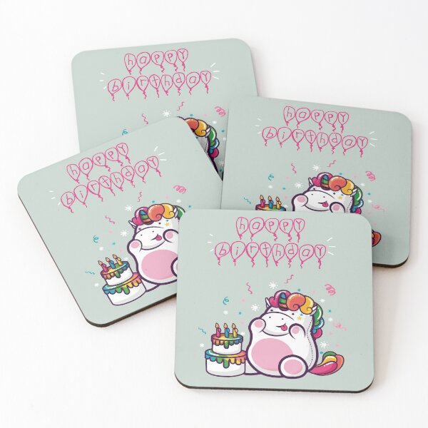 Item preview, Happy Birtday Unicorn Baby designed and sold by churrito.