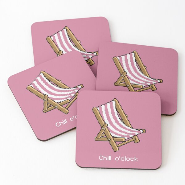 Item preview, Habbo Pink Deck Chair - Chill o'clock designed and sold by Eisenjays.