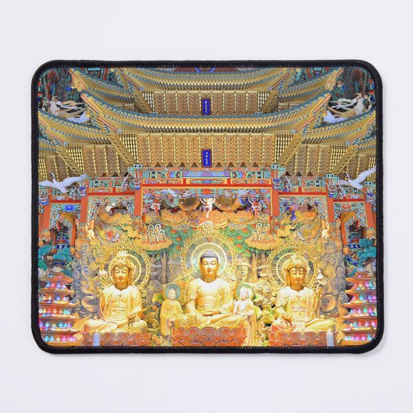 Item preview, Inside the Korean Temple | Buddha Photography designed and sold by Inner-Peace-Art.