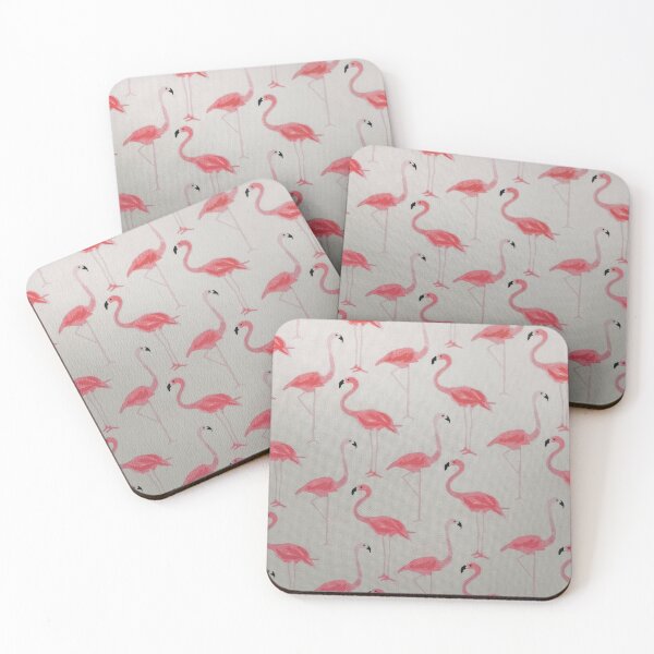 Item preview, Pink Flamingo Love Toile designed and sold by DreamPink.