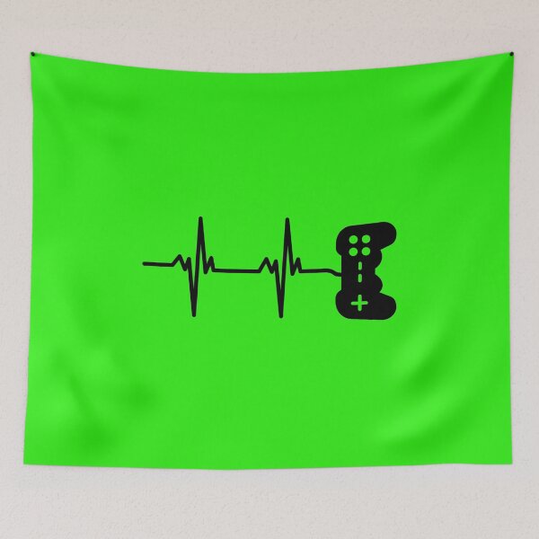 Item preview, Heartbeat Love gaming control designed and sold by SmartTShirtTime.