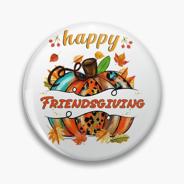 Item preview, Happy Friendsgiving Plaid Leopard Pumpkin - Thanksgiving designed and sold by Looks-great.
