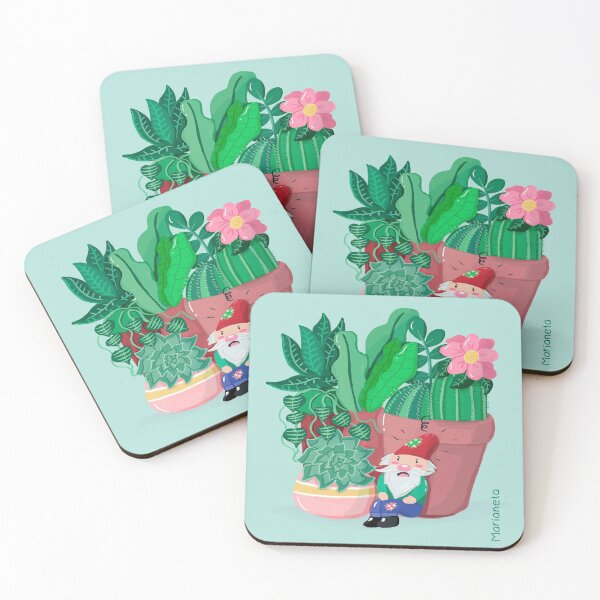 Item preview, The Gnome and the House Plants designed and sold by Mariana Ramírez.