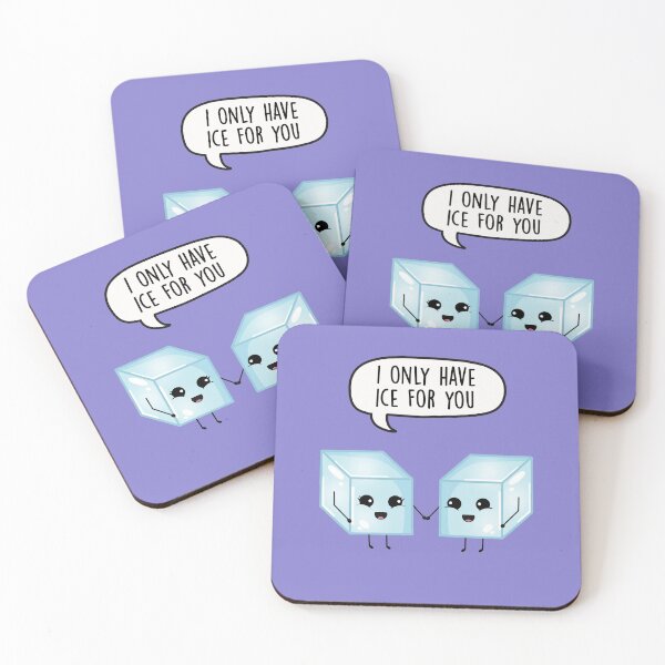 Artikelvorschau, I Only Have Ice For You - Funny Ice Cube Pun gift entworfen und verkauft von LEFDDesigns.