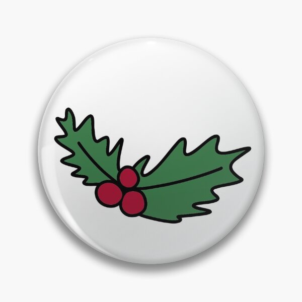 Item preview, Christmas Holly Leaves and Berries Doodle Pattern, made by EndlessEmporium designed and sold by EndlessEmporium.